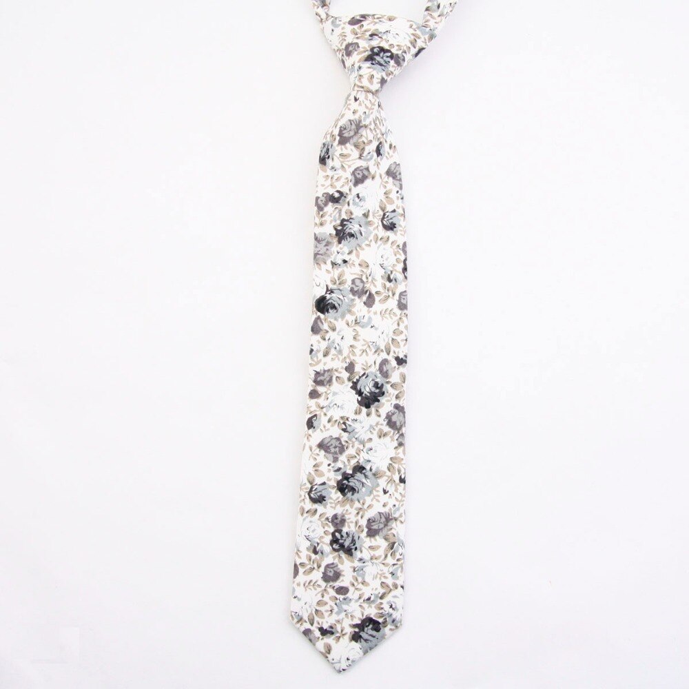 Children Tie 100% Cotton for School Kids Pre Tied Necktie Premium Family Boys and Girls