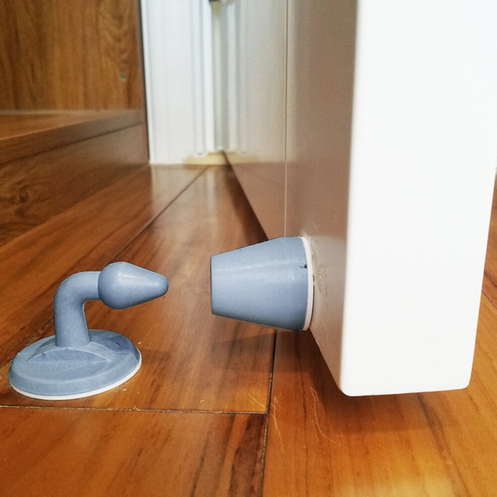 Multifunctionele Siliconen Floor Deur Muur Protectors Stopper Zuig Non Ponsen Deur Houders Beschermen Voorkomen Botsingen