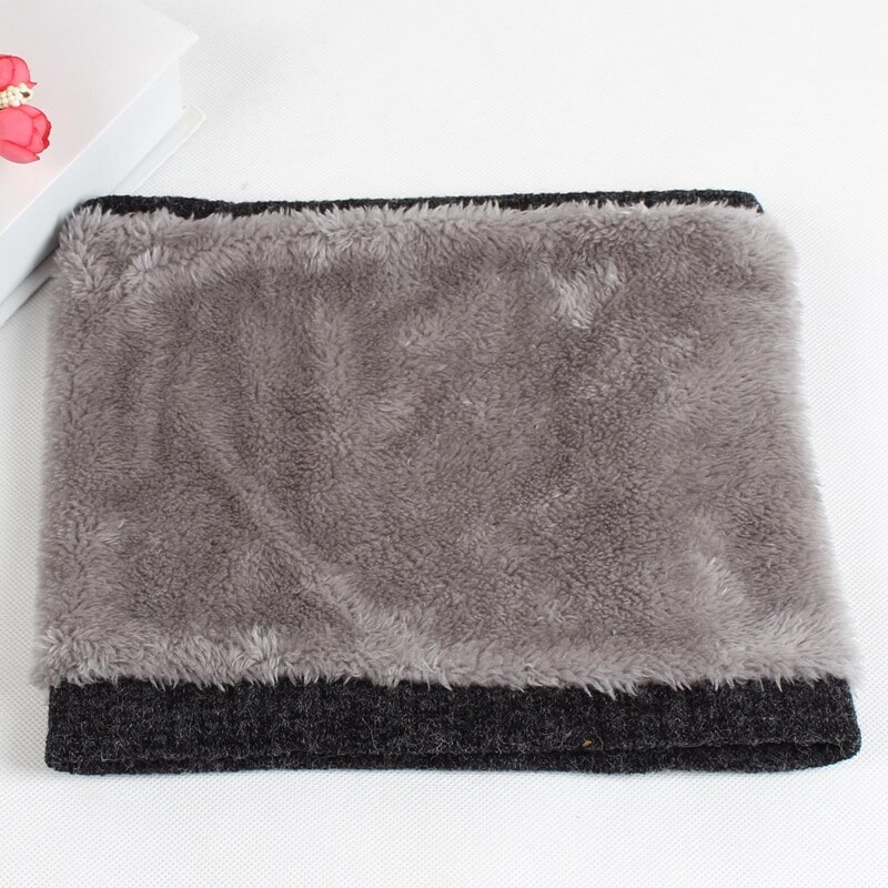 Bandana Winter Sjaal Voor Vrouwen Mannen Kids Unisex Dikke Wol Hals Sjaals Gebreide Ring Sjaal Voor Man En vrouw