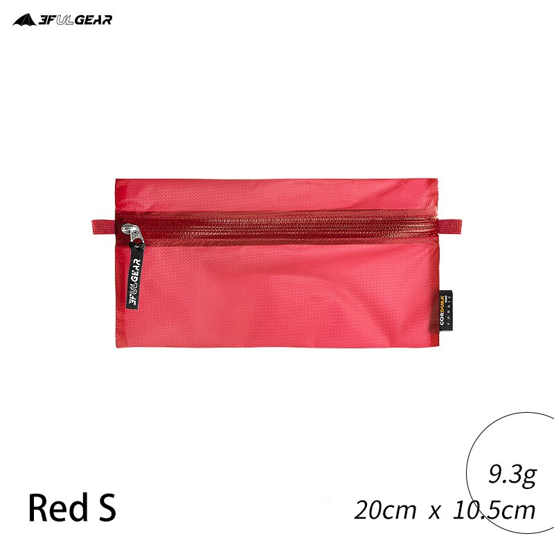3f ul gear volador 2 multifunksjons diverse bag oppbevaringspose en toalettmappe slitesterk etterbehandlingspose: Rød s