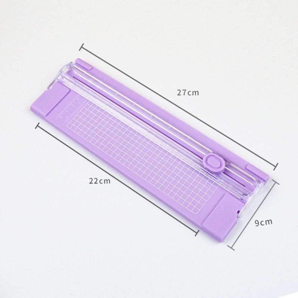Tweeweg papiersnijmachine draagbare kleine fotosnijmachine scrapbook kantoorbenodigdheden papiersnijder: Bordeauxrood