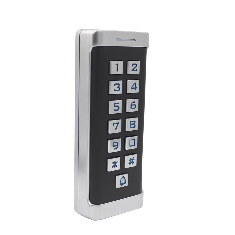 Metal 125KHZ Rfid Access Control System Keypad with 2000 Users Wigan Output 26 Swipe Card Password Electronic Lock Community