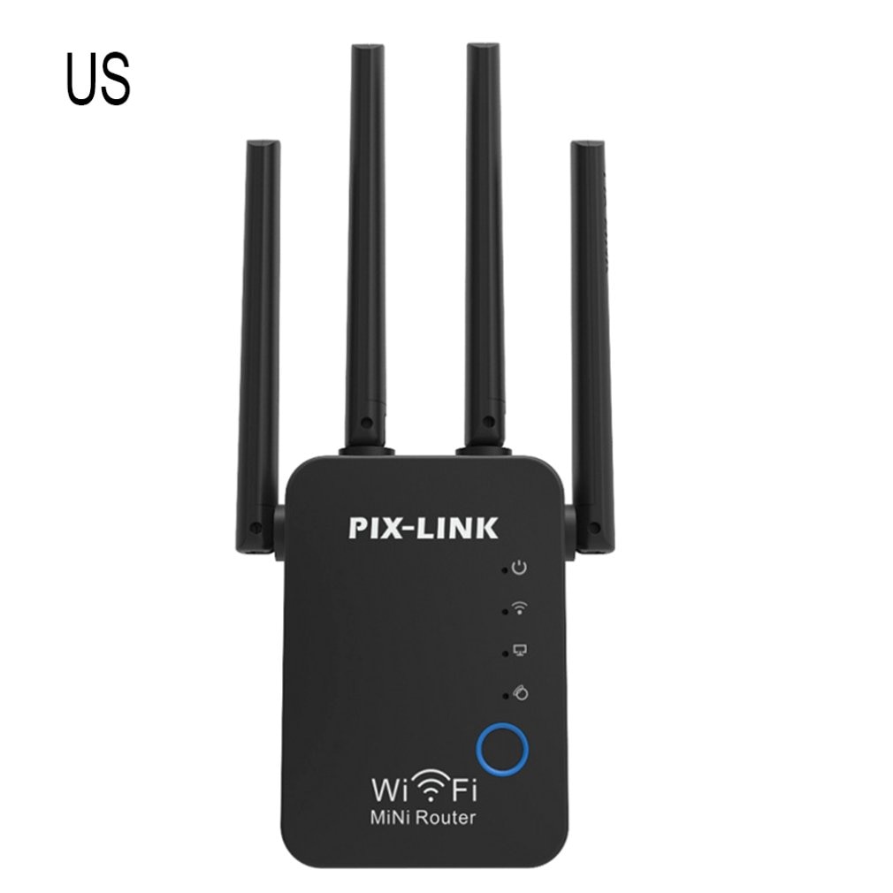 1 Set Ac1200 Wifi Repeater & Router 2.4G En 5G Wireless Range Extender Booster 300Mbps Draadloze Repeater