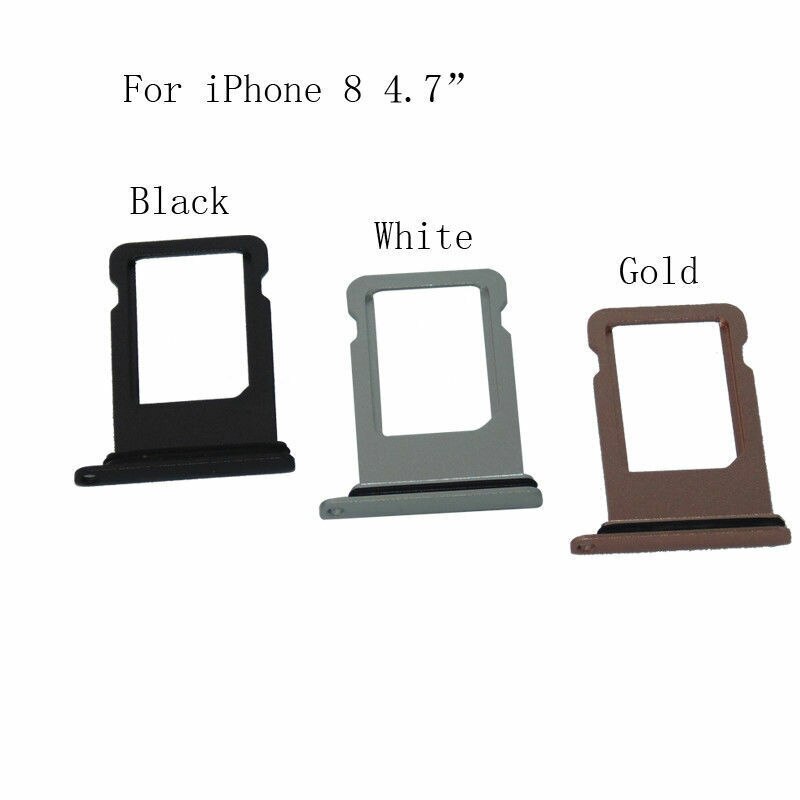 SIM Card Tray Holder for iPhone 8 Plus 8Plus 8G SIM Card Adapter Replacement Parts