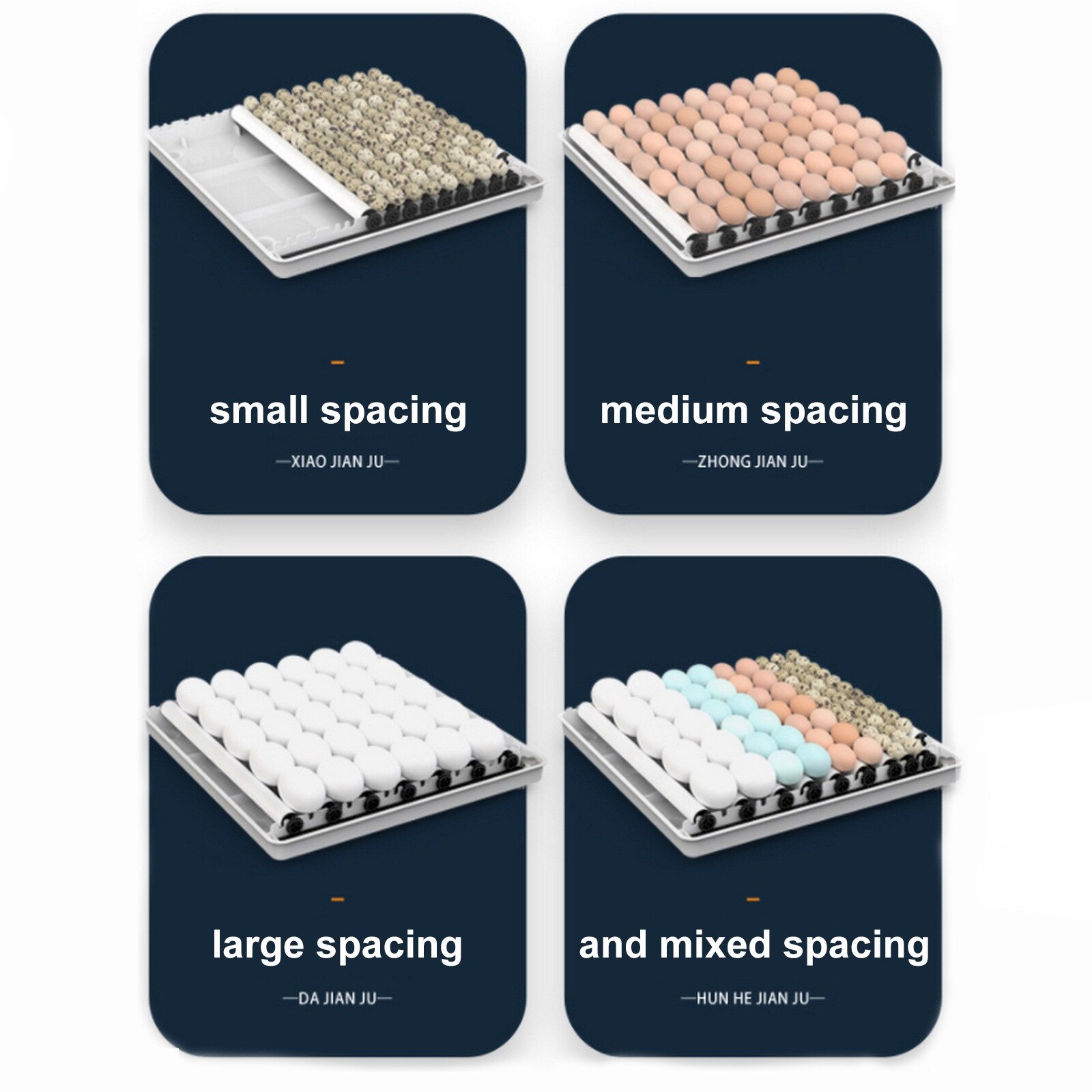 38 Pieces Eggs Hatcher Brooder Automatic Farm Incubation Tools Eggs Hatcher Quail Chick Hatcher Poultry Incubator Farm Hatcher
