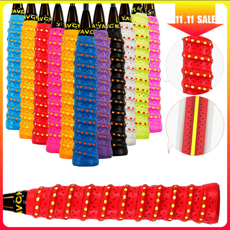 Bande antidérapante absorbant la sueur, 1 pièce, bande de poignée pour raquette, Tennis, Badminton, courge, bandeau antidérapant pour cheveux