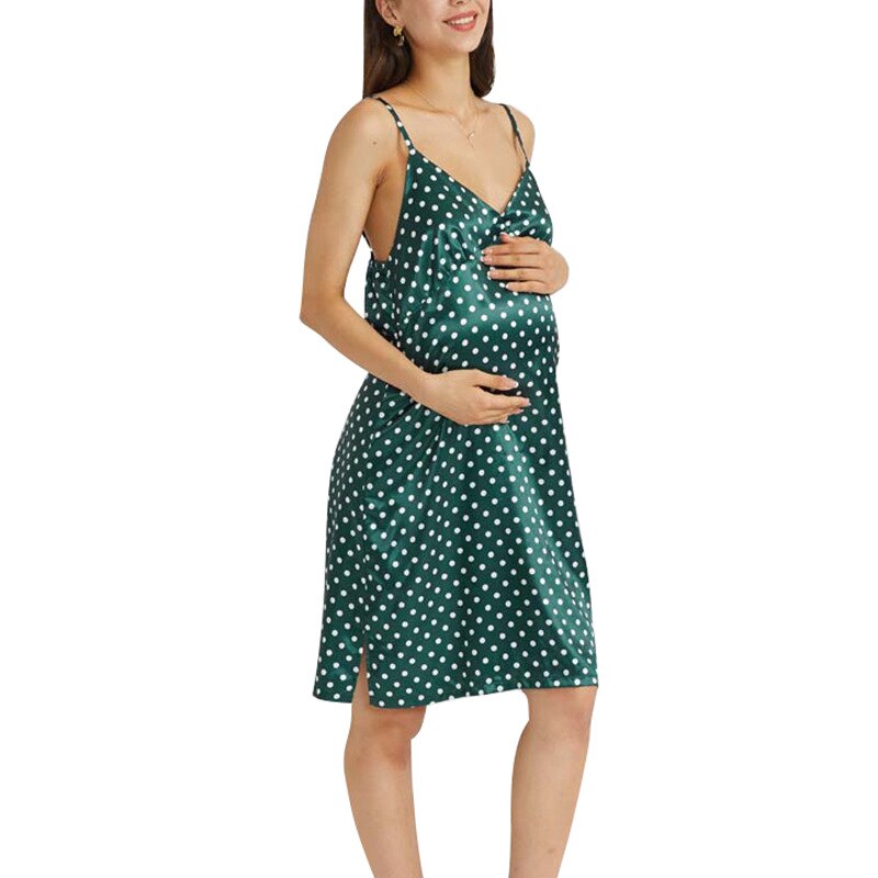 Damen Nachthemd Rückenfrei - Atmungsaktive Sommer Nachtwäsche Größe L