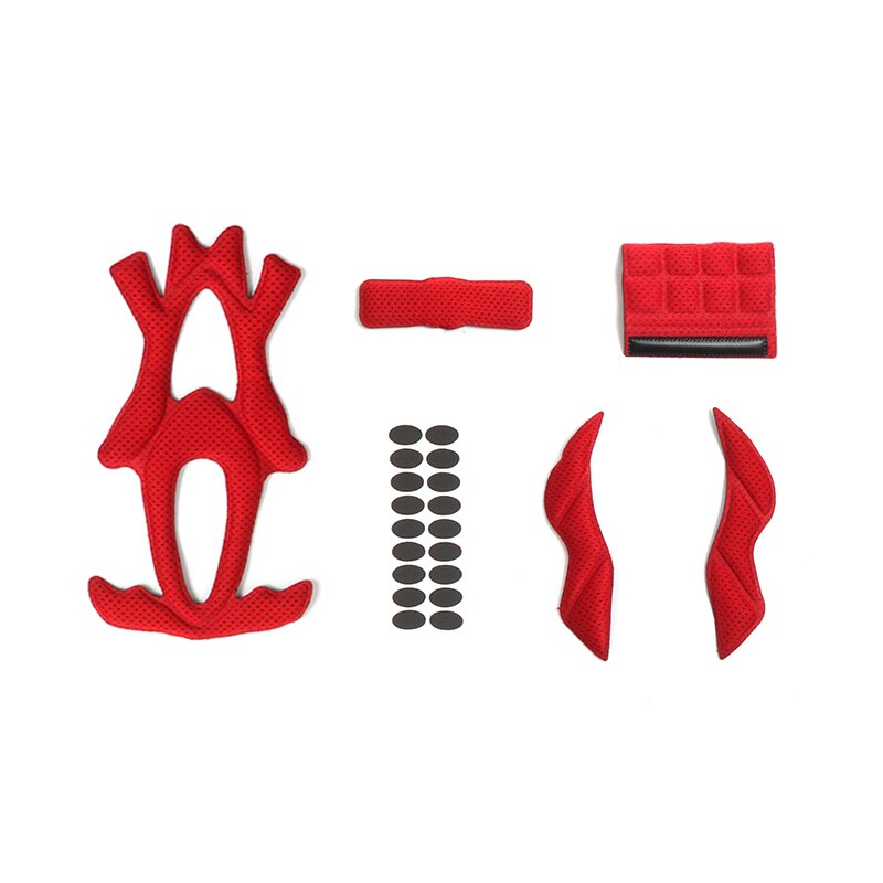 Foam Padding Kit 23PCS Head Protection Liner Inner Protective Pads Bicycle Replacement for Bike Motorcycle Cycling Riding Helmet