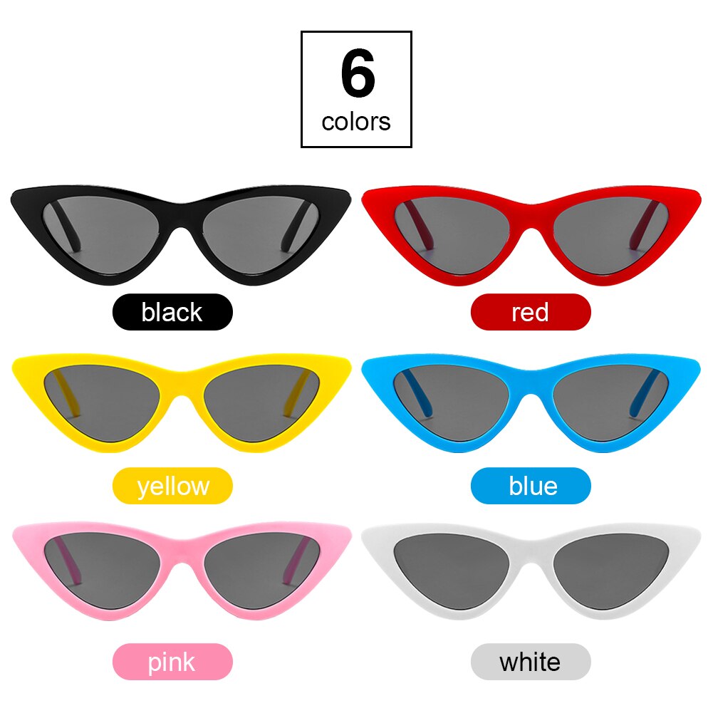 Cat Eye Zonnebril Goggles Vrouwen Sexy Driehoek Retro Kleine Zonnebril Mannen Eyewear Vrouwelijke UV400 Fietsen Vissen Zonnebril