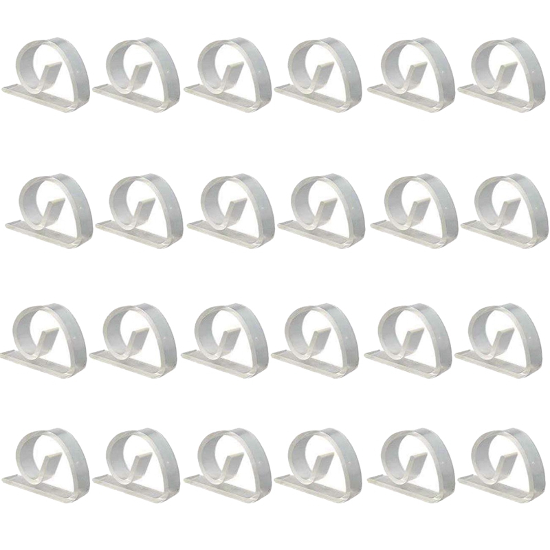 24 Pack Plastic Abs Transparant Tafelkleed Clip Tafelkleed Clip Tafel Rok Clip Clear Plastic Tafelkleed Clips Tafel Cover Ho
