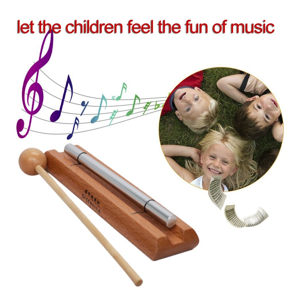 Hieno yksiääninen lyömäsoitin vasaralla orff world lasten musiikkilelu kannettava varhaiskasvatuslelu