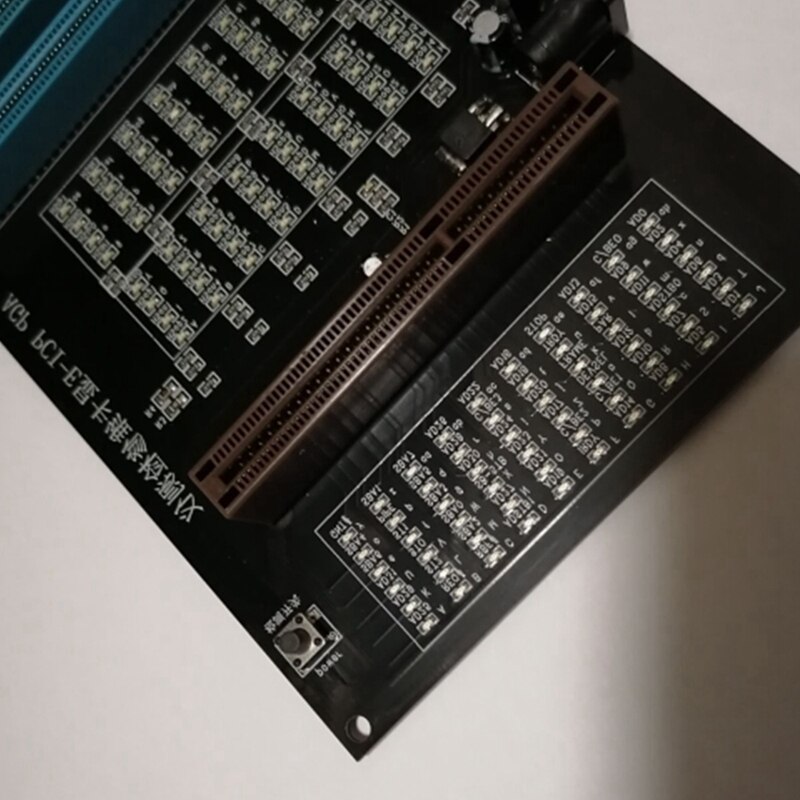 GTBL PC AGP PCI-E X16 probador de enchufe de doble uso, imagen de visualización, tarjeta de vídeo, comprobador, herramienta de diagnóstico de tarjeta de imagen