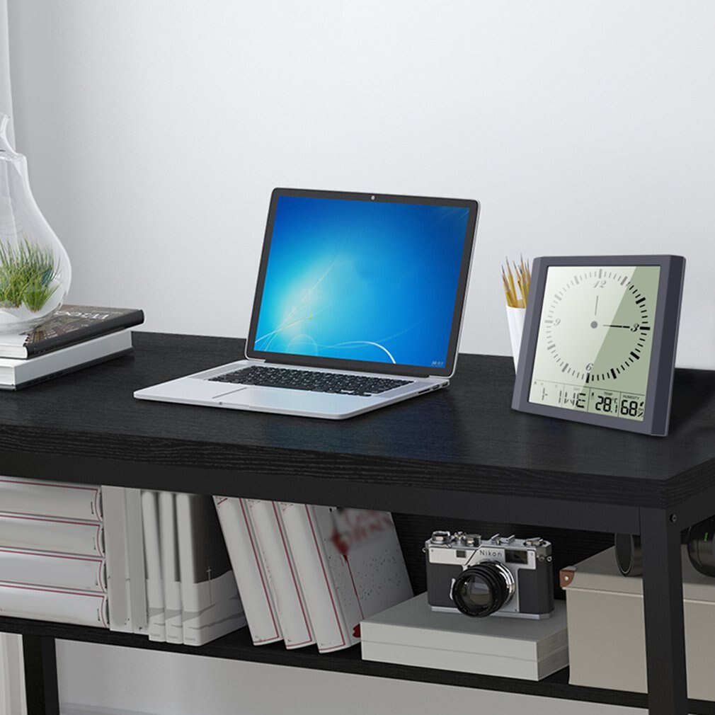 Thermometer En Hygrometer, Multifunctionele Digitale Display, Smart Home Woonkamer, Kan Worden Opgehangen, creatieve Klok