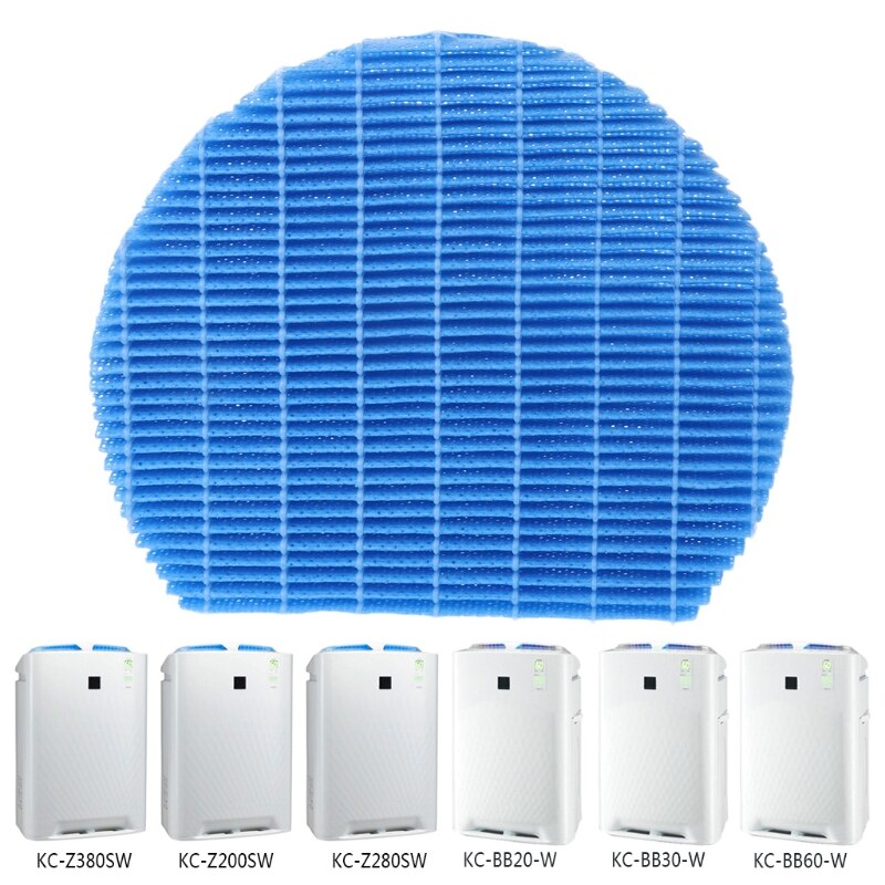 For Sharp FZ-A60HFE FZ-A60DFE FZ-A60MFE Air Purifier Replacement HEPA and Activated Carbon and Humidifying Filter for KC-A60E