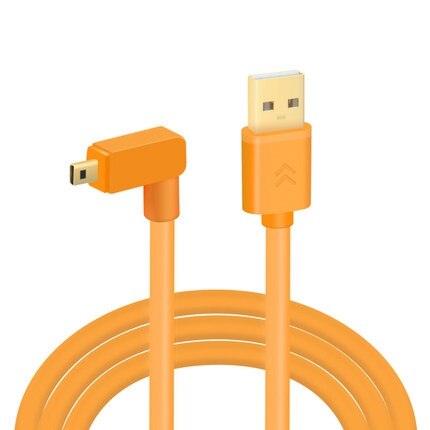 USB 2.0 to mini 8-Pin Cable Nikon D750 DF D5300 7100 SLR camera computer USB online shooting line 8PIN data cable: CA-B30 / 10m