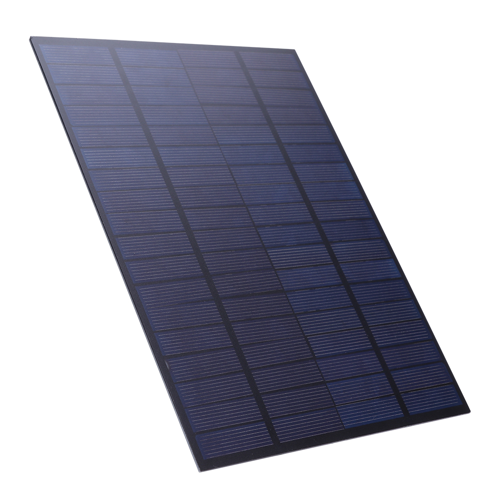 5W 18V Solar Panel Multi-functional Practical Convenient Polycrystalline Silicon Solar Cell Charger for 12V Battery
