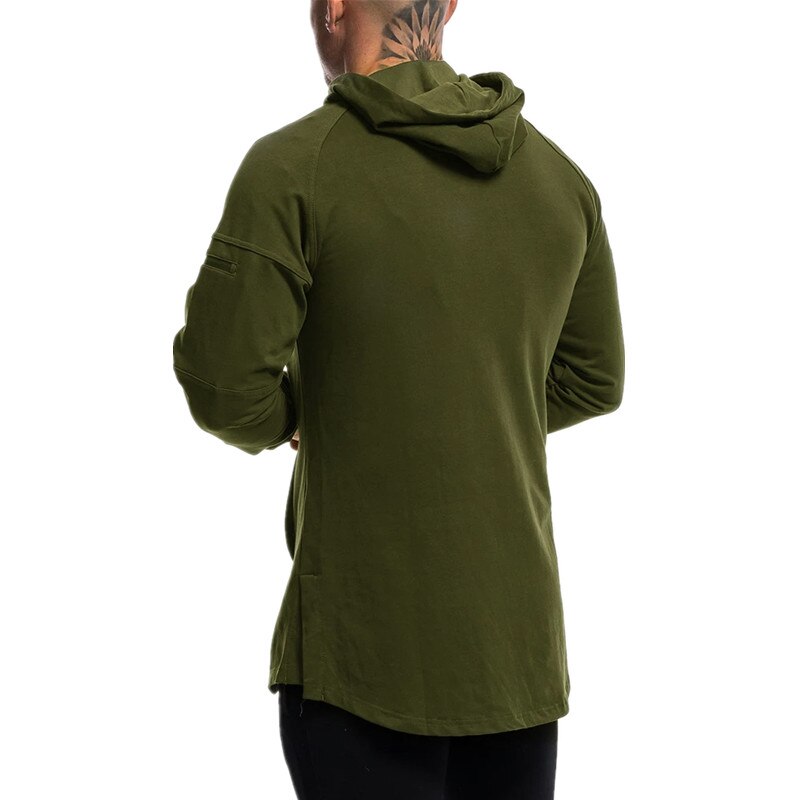 Liser Mode Heren Truien Mannen Effen Kleur Hooded Slim Sweater Heren Hoodie Hip Hop Hoodies Sportkleding Trainingspak