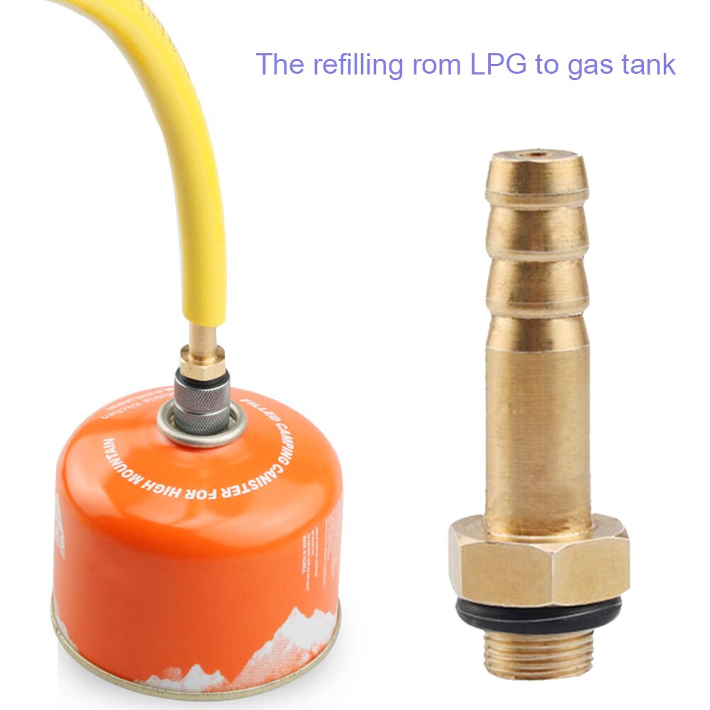 Outdoor Camping Stove Switching Valve Accessories Connector Copper Cylinder Gas Tank Adapter Gas Tank Accessories