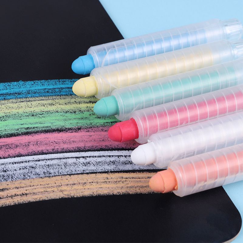 20Pcs Dustless White Drawing Chalk For School Education Chalks Stationary Office