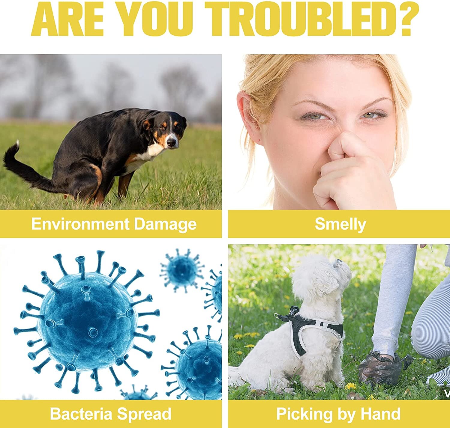 LVTUBANLV Pooper Schaufel für Hund Mittel Kleine Haustier Kacke Abfall wählen hoch Gestell Poo Abfall Entfernung robust Langlebig Nicht Zerbrechliche Pflücker