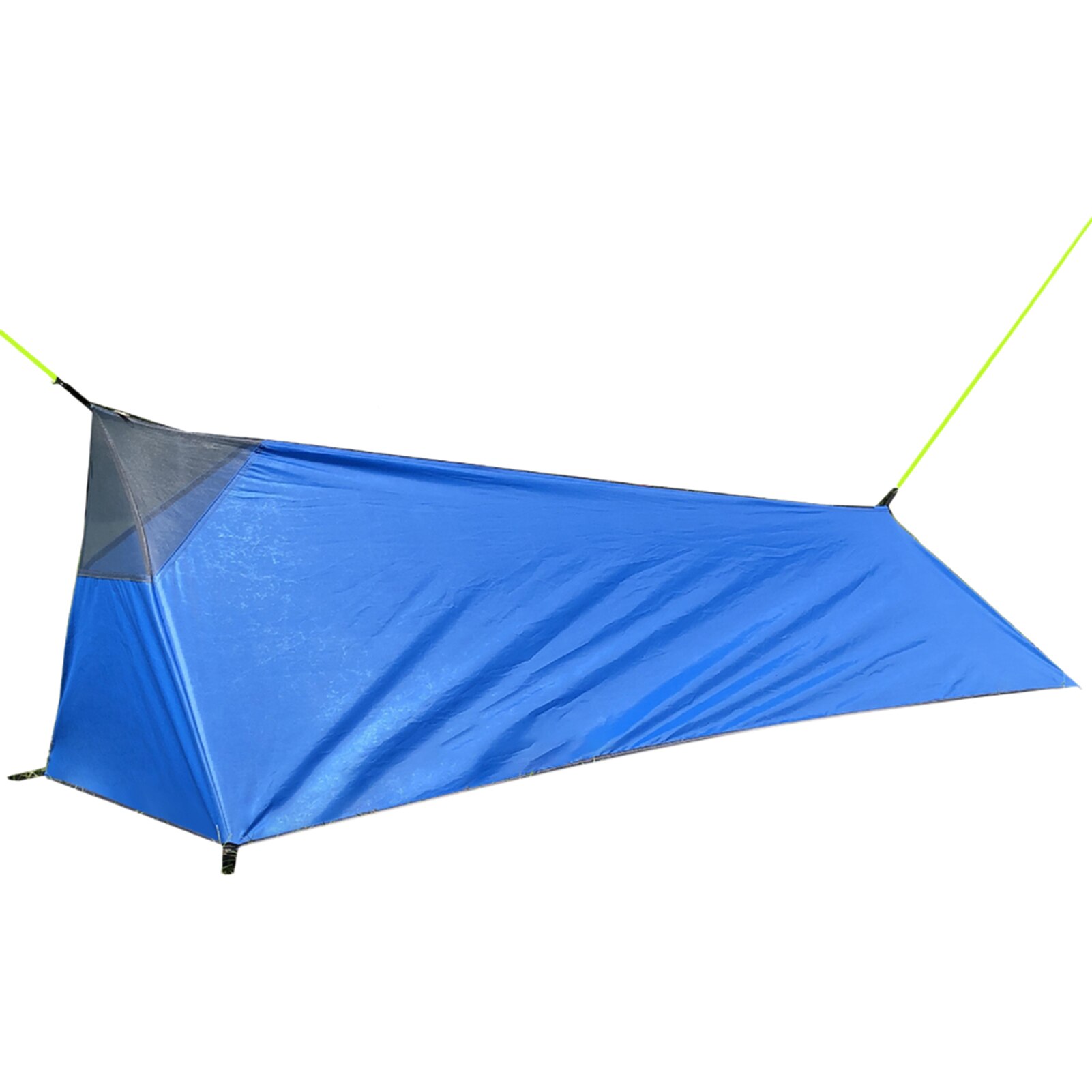 A Tower Ultralight Tent 1 Person Camping Tent Portable Canopy Hiking Mountaining Backpacking Waterproof Single Tent: Blue