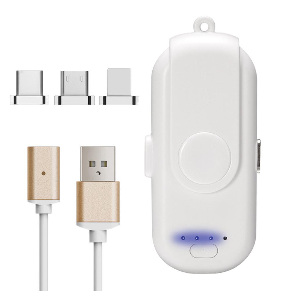 Magnetic Power Bank - 9000mAh - Mini Portable Fast Charging - Type-C Output - for iPhone, Android: 4 Three-in-One