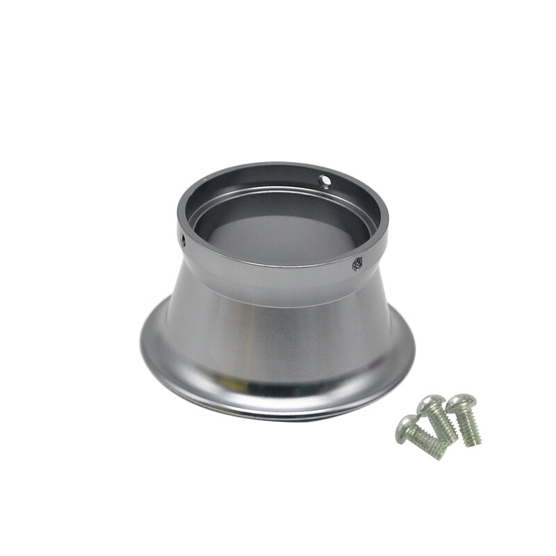 ZS MOTOS – carburateur filtre à Air, 55mm, Modification en compétition, coupe-vent, cornet, pour PWK 32 34 mm: Titanium