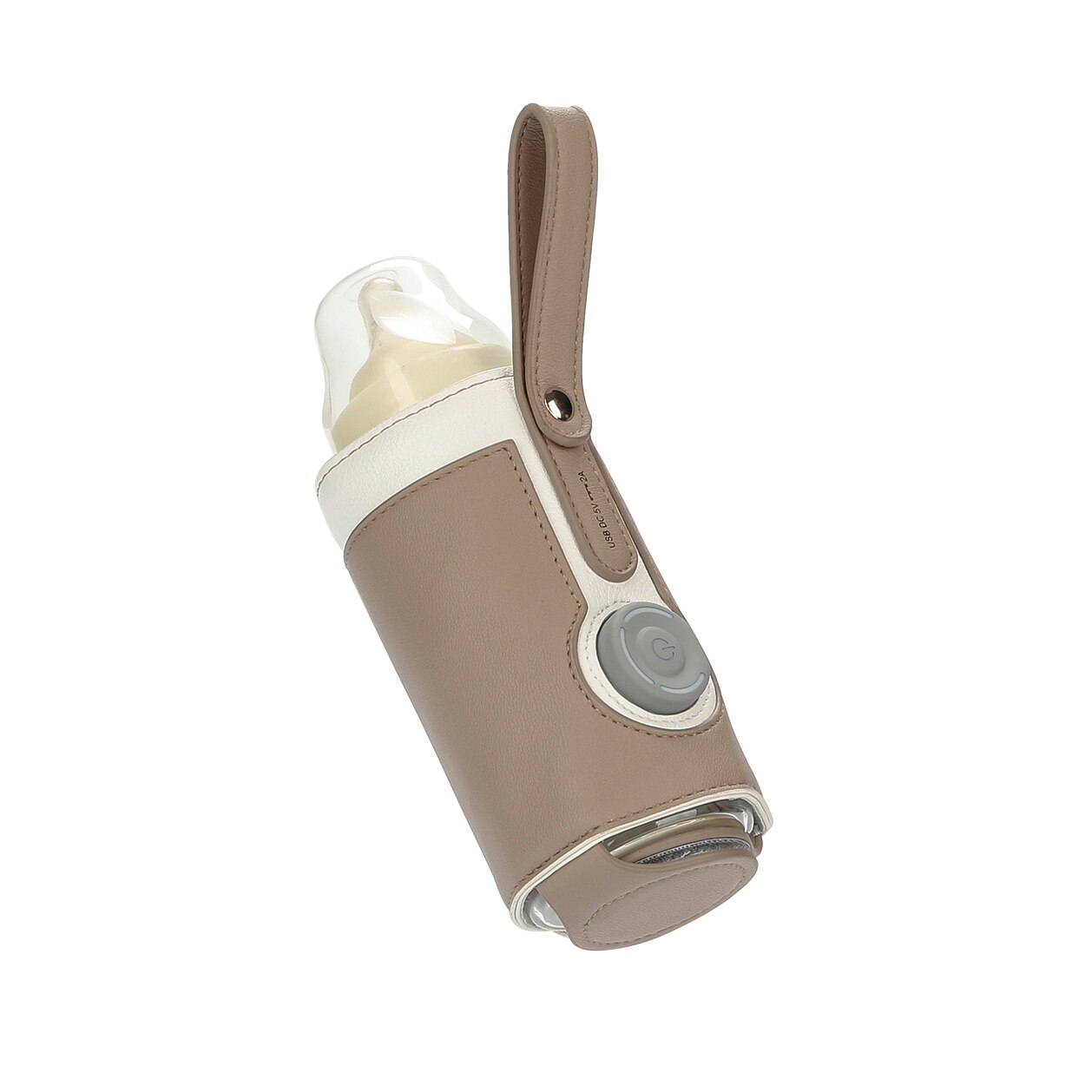 Sac chauffe-biberon USB pour bébé, sac thermostatique Portable pour voyage en plein air: kaki foncé