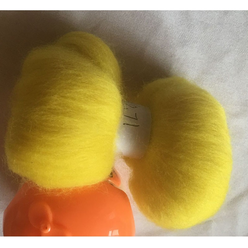 WFPFBEC 70 s Australië GEKAMD 100% WOL fiber merino diy wol voor neddles vilten wol zwervende 50g 100g 200g 300g 500g 1000g NR 71