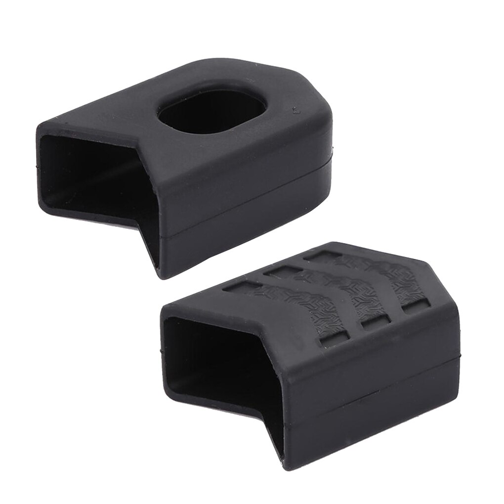 2 Pairs Silicone Bicycle Crank Arm Protect Covers Universal Cycling Accessories MTB Mountain Road Bike Crankset Protector Caps