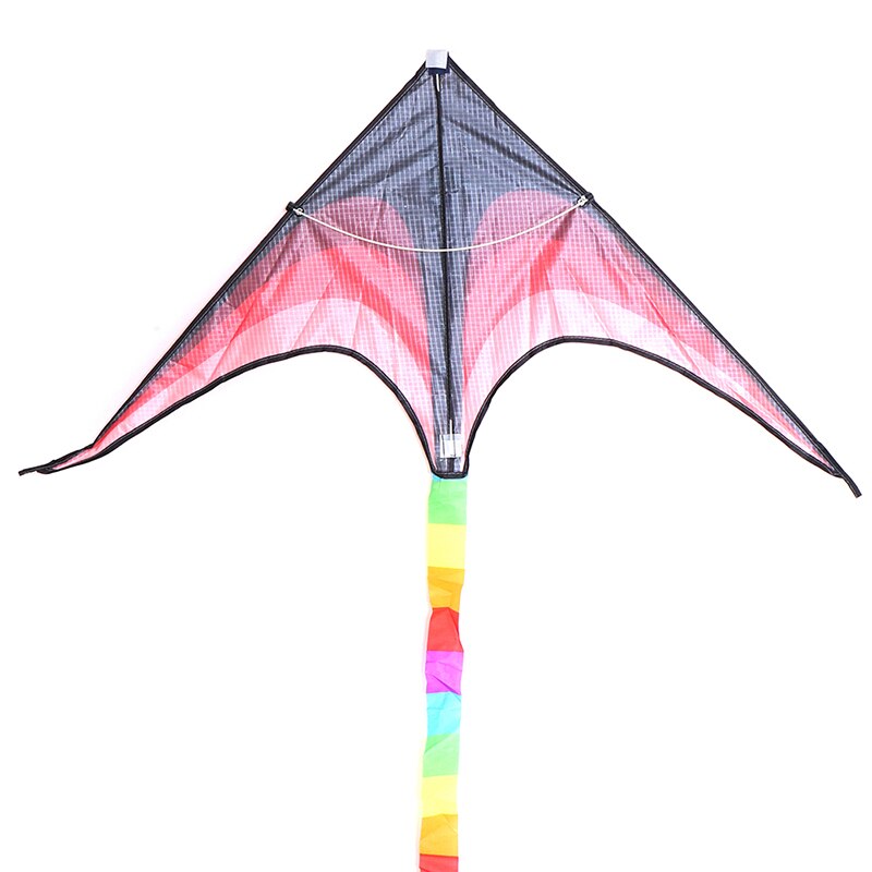 Cometa Delta pequeña de pastizales para niños y adultos, hilo para cometas y adultos, 1 unidad, fácil de volar, Incluye mango de cometa