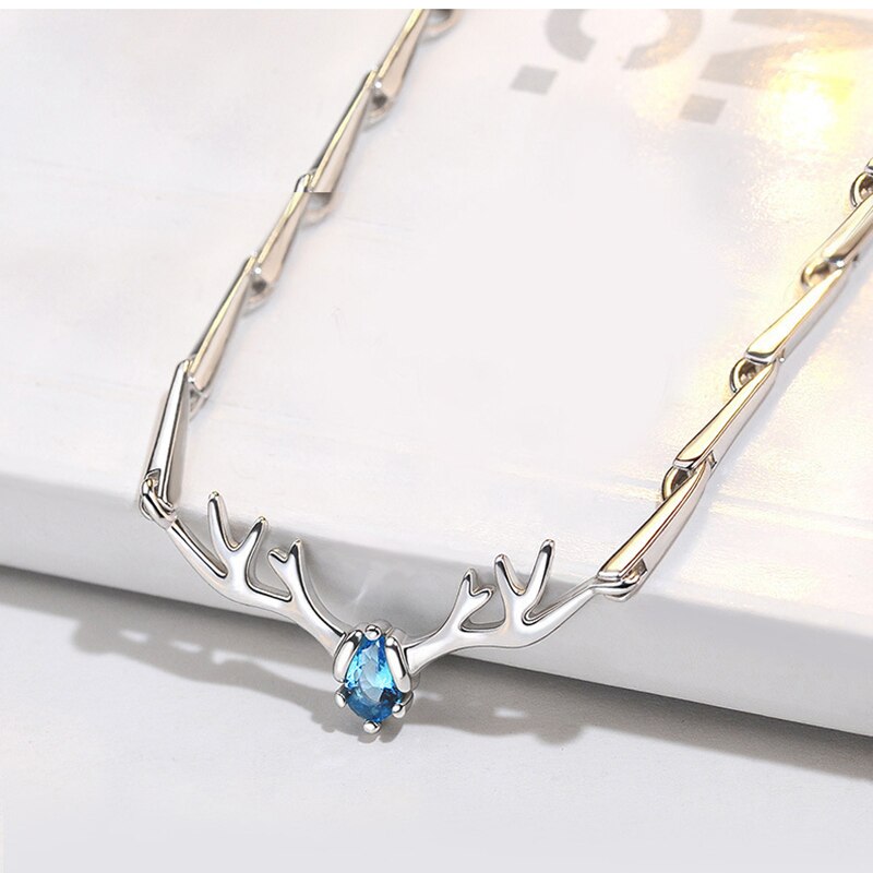 Korea 925 Sterling Silver antlers Bracelets & Bangles Personality Bracelet For Women Girls Lady Party 1Y938