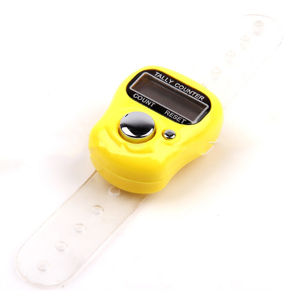 Digital Counter Mini Durable Finger Ring Golf Digital Stitch Marker LCD Display Tally Counter