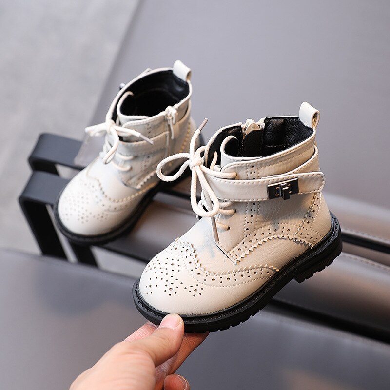 Cctwins Kids Laarzen Herfst Winter Baby Enkel Laarzen Baby Meisjes Mode Laarzen Kinderen Zwart Schoenen FB1877