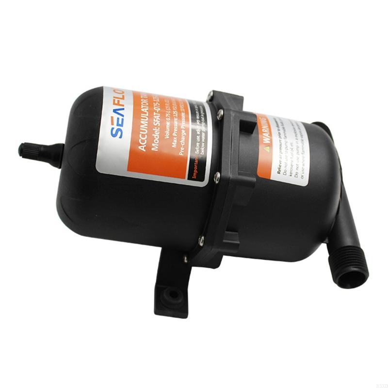 B5XD Easy Carrying RV Boat Water Accumulator for Tank 0.75 L 125PSI Mini Pressure Accumulator Water for Yacht