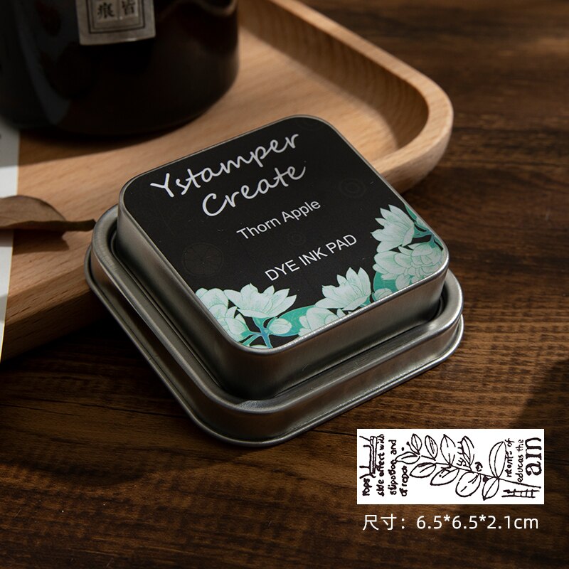 Stamp Ink Pads for Rubber Stamps Waterproof Pads for Acid-Free Non-Toxic Card Making Wood Fabric and Paper: N