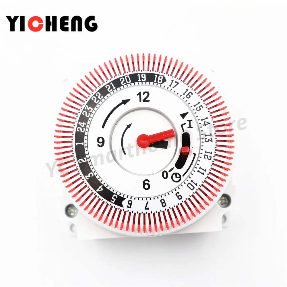 1Pcs time control switch timing time controller industrial timer mechanical timing 15min-24 o'clock, intelligent management