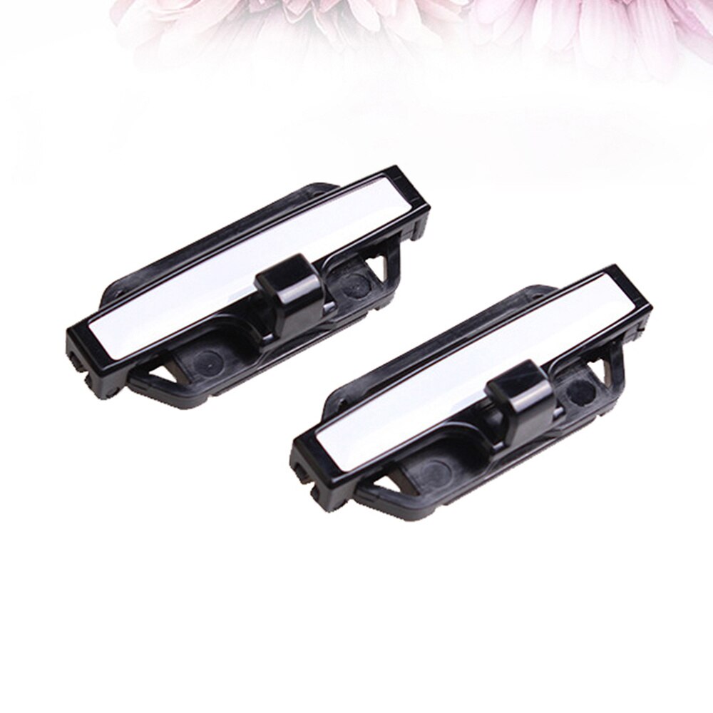 Pinza de retención para cinturón de seguridad de coche, ajuste cómodo de cuello y hombro, hebilla de tope de seguridad para niños, color blanco, 4 Uds.: White