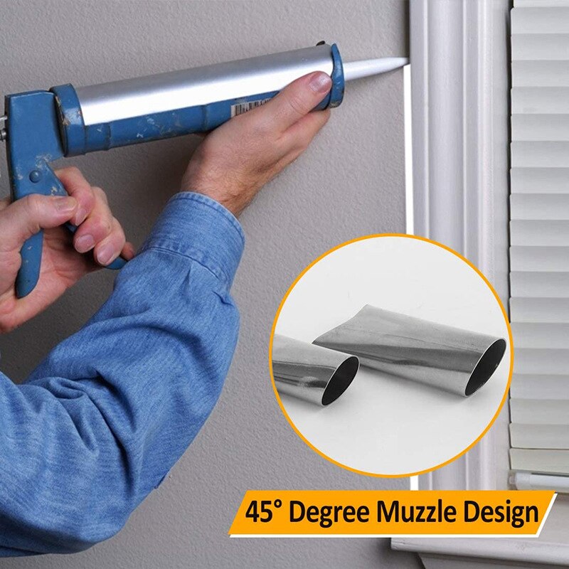 Perfect Caulking Finisher Kit 14Pcs Caulk Nozzle Applicator Reusable Caulking Finishing Tool SDF-SHIP