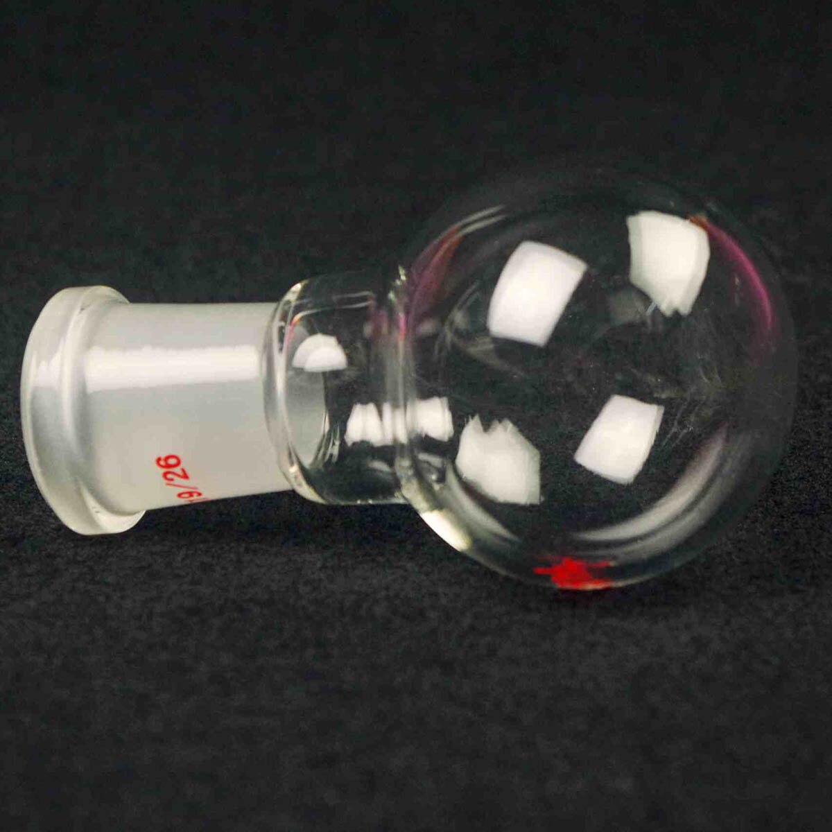 50Ml 19/26 Joint Borosilicaatglas Fles Ronde Bodem Enkele Korte Hals Lab