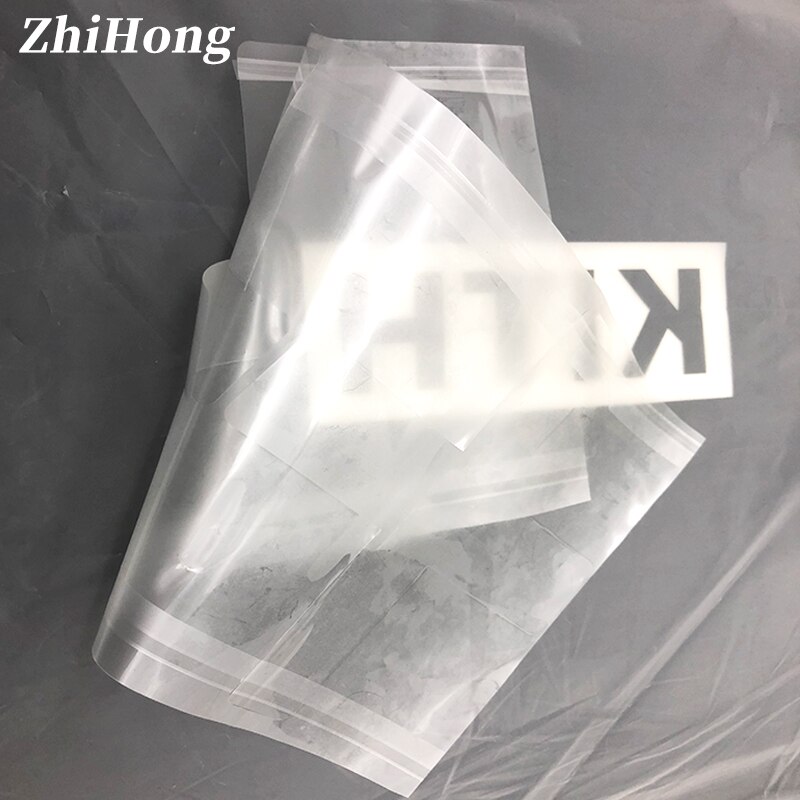 Transparent self sealing plastic bag Packaging plastic bags Transparent film label made in China