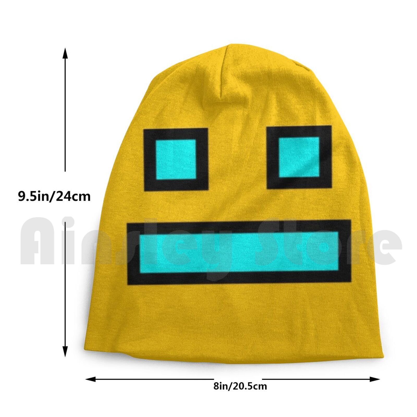 Geometry Dash Beanies Pullover Cap Comfortable Dash Geometric Geometric Geometric Dash Geometry Dash Games App Fun