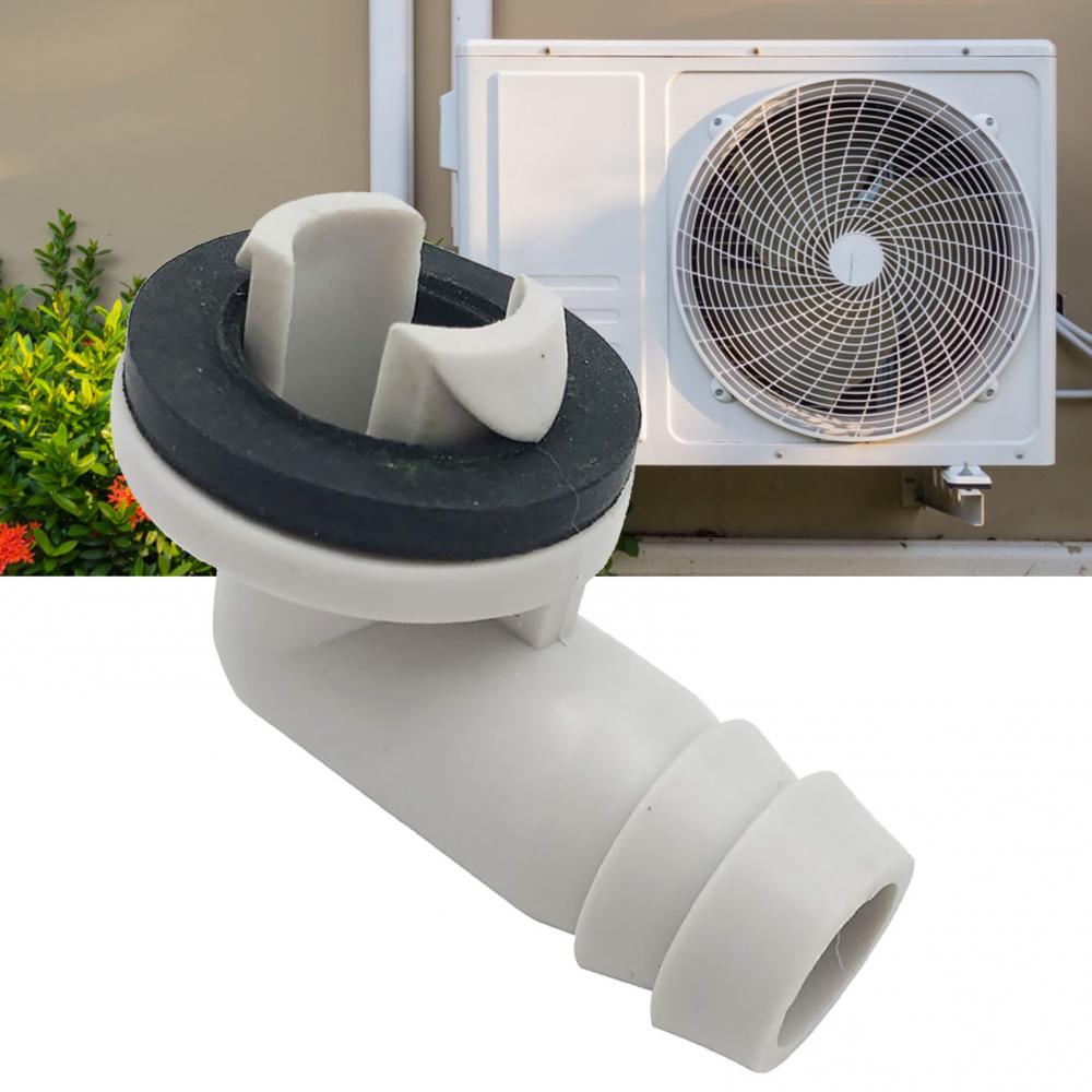 80% Hotplastic Airconditioner Ac Afvoer Slang Connector Elleboog Fitting Met Rubber Ring