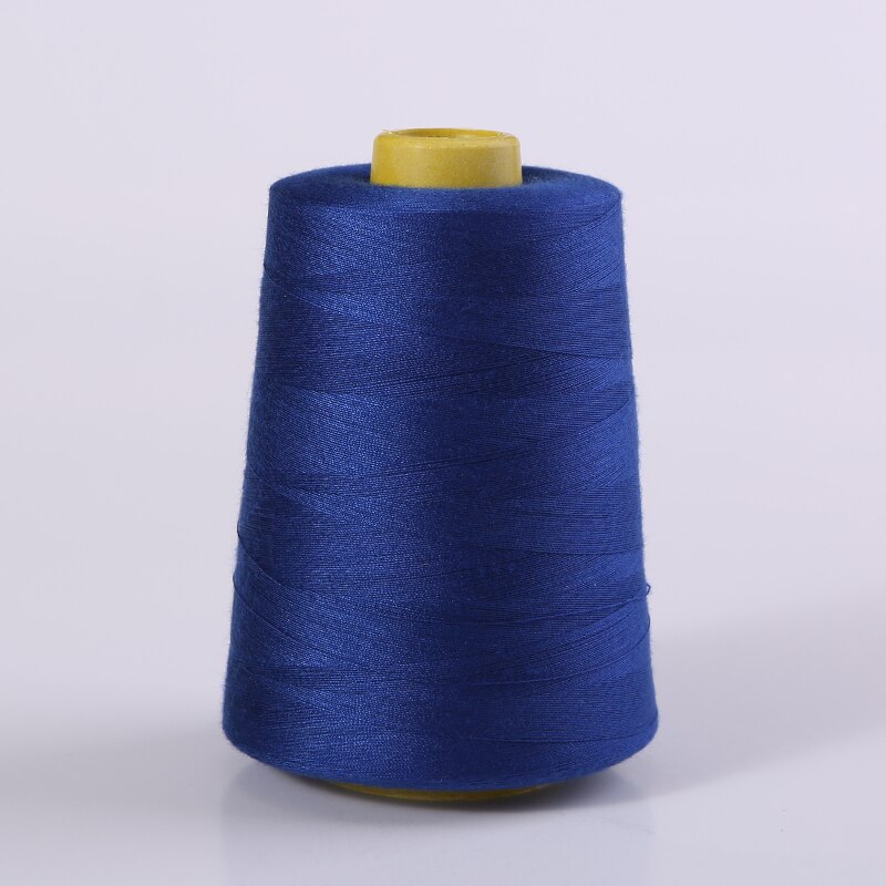 3000 Meter Orange Industrie Overlock-nähmaschine Polyester Thema NäHenne Linie (19/farbe): dunkel Blau