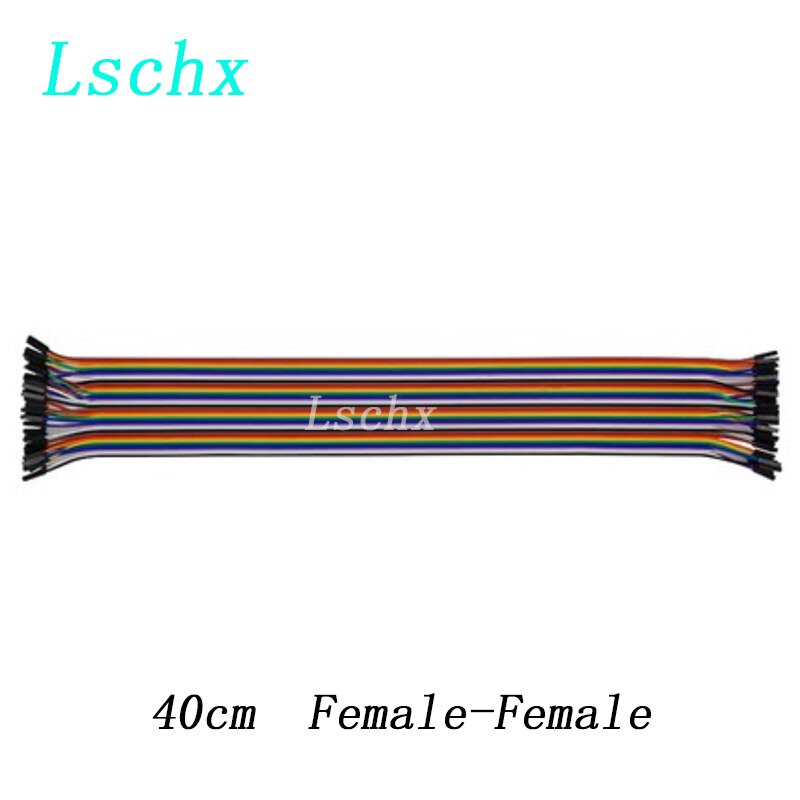 Fils de Raccordement DuPont pour Arduino, Câble de Connexion Mâle à Mâle + Femelle à Femelle et Mâle à Femelle, Kit de Bricolage, 40 Pièces: 40cm Female-Female
