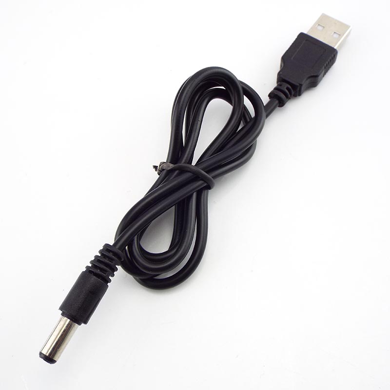 Usb til dc strømkabel universal usb til dc jack opladningskabel strømkabel stikadapter til router mini blæser højttaler  e3