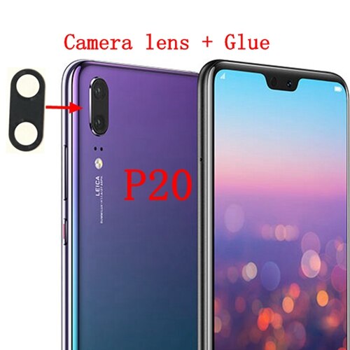 Alkuperäinen takakameran linssin lasin vaihto huawei  p30 p30 pro  p30 lite  p20 pro  p20 lite -laitteelle tarralla: P20