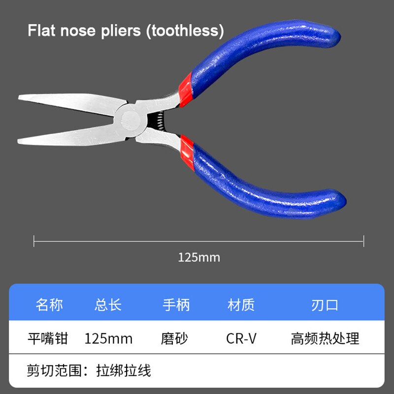 DIY jewelry pliers mini Wire winding pliers drilling positioning jewelry pliers Handmade tools: Red