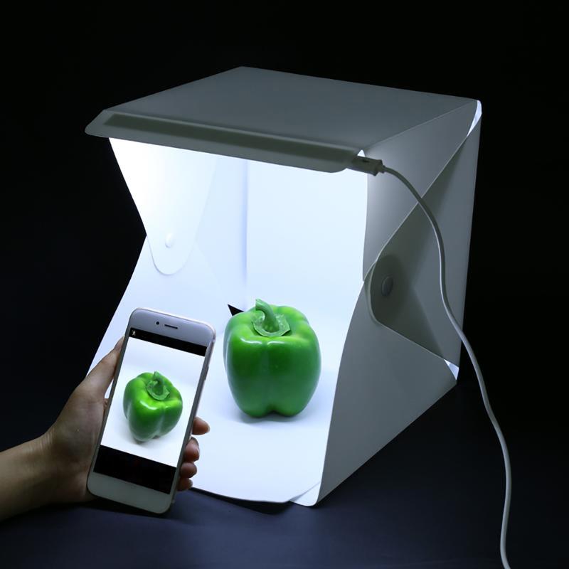 Folding Photography Light Box - Mini Softbox for Product Shooting - Portable Studio Tent - Soft Light Diffusion