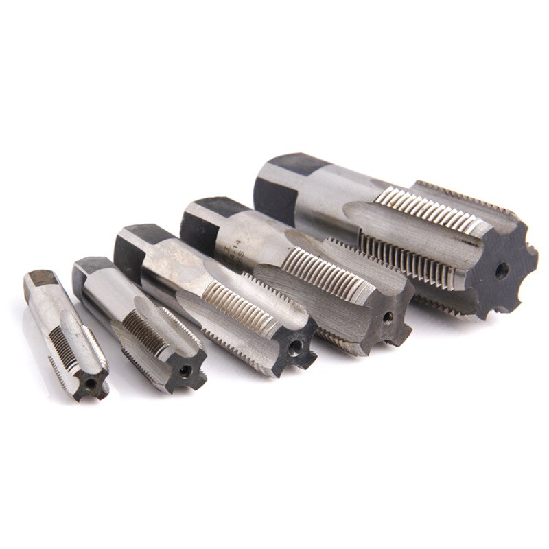 High Speed G1/8 1/4 3/8 1/2 3/4 1 Taper Pipe Tap BSP Metal Screw Thread Cutting For Bench Drills Tapping Machines Hand Drills
